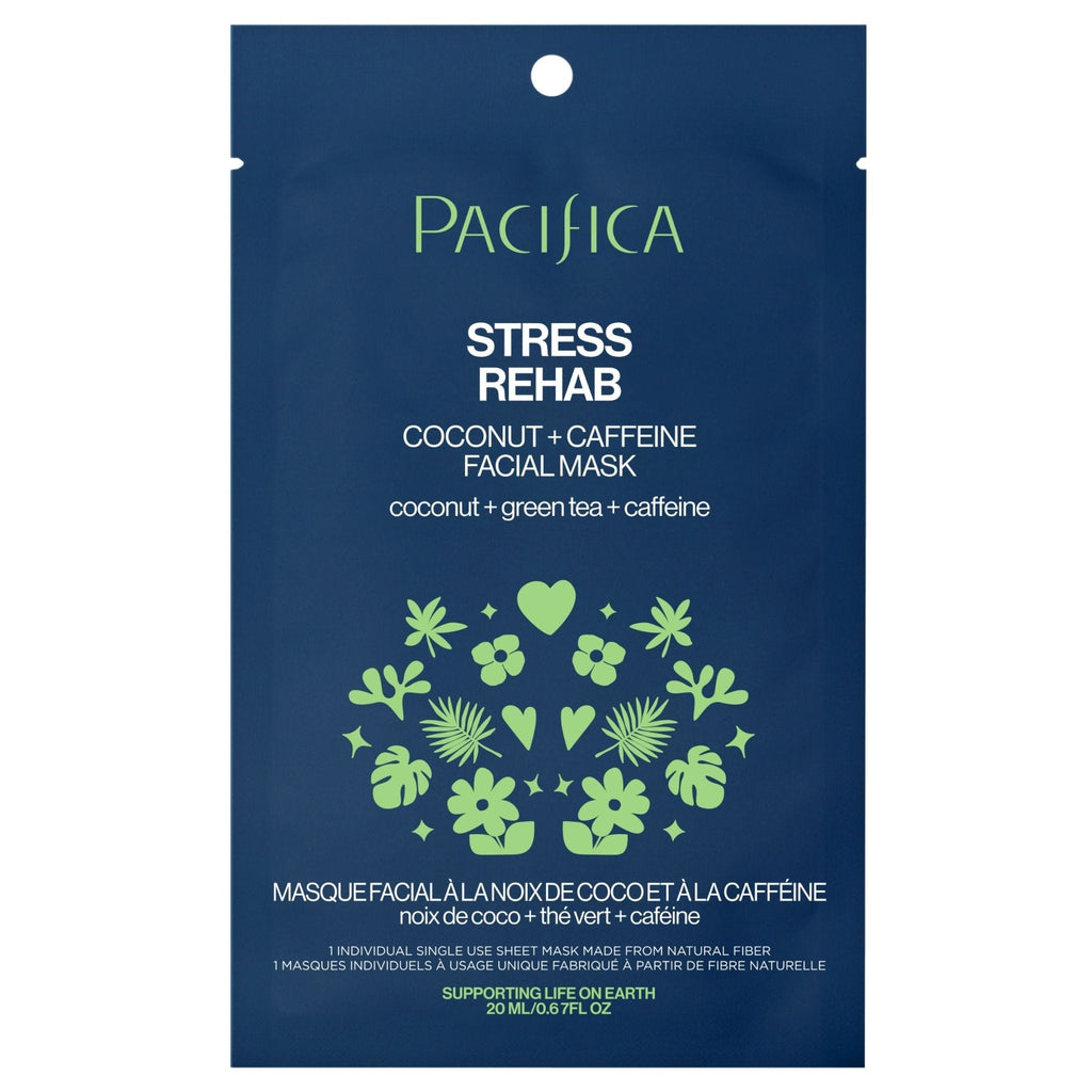 Stress Rehab Coconut & Caffeine Facial Mask